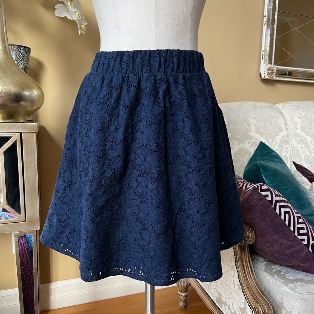 THE WEBSTER MIAMI for TARGET navy skirt